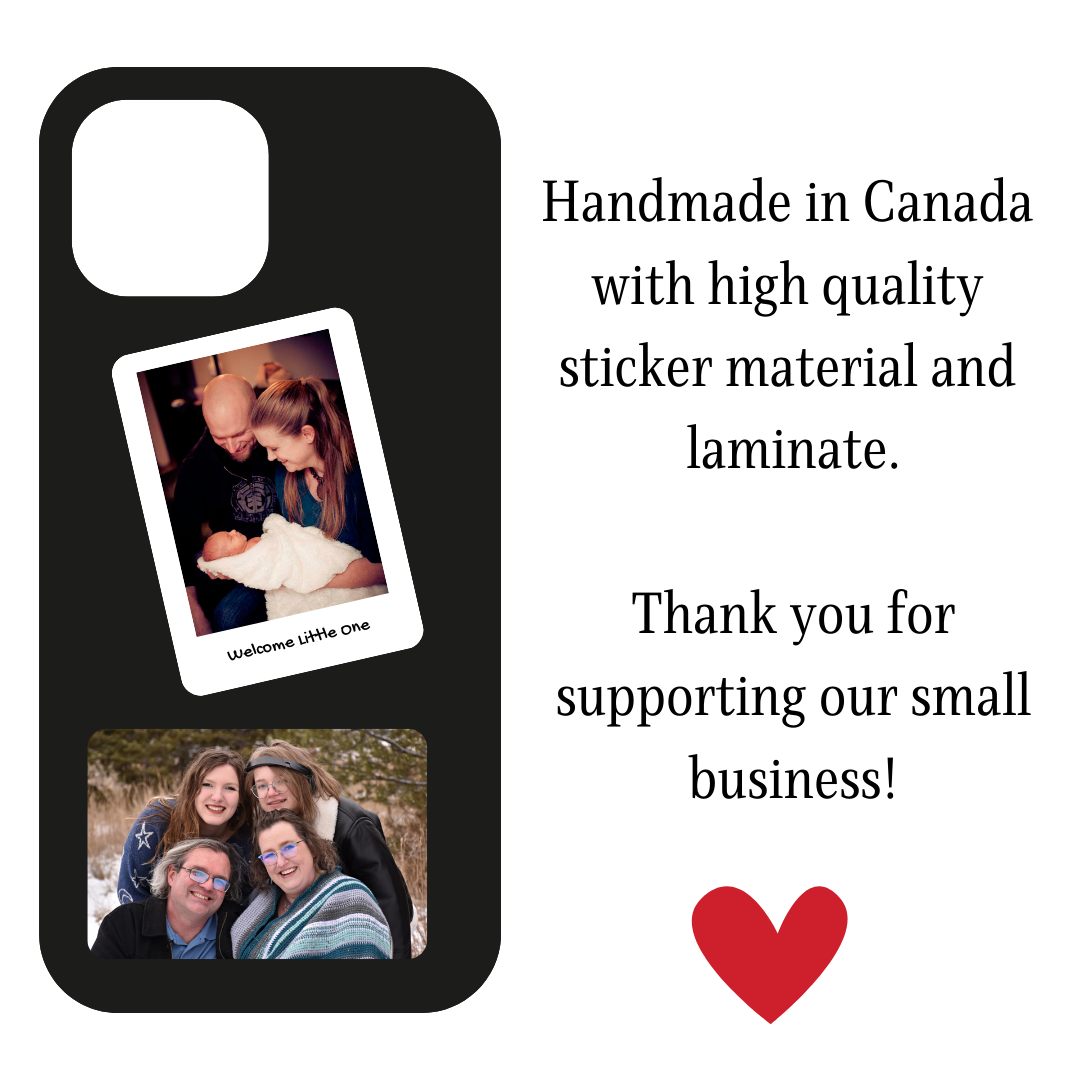 Standard Shape Custom Photo Stickers & Magnets, Sticker Bundle, e-reader Kindle Sticker, Water Bottle Sticker, Laptop Sticker