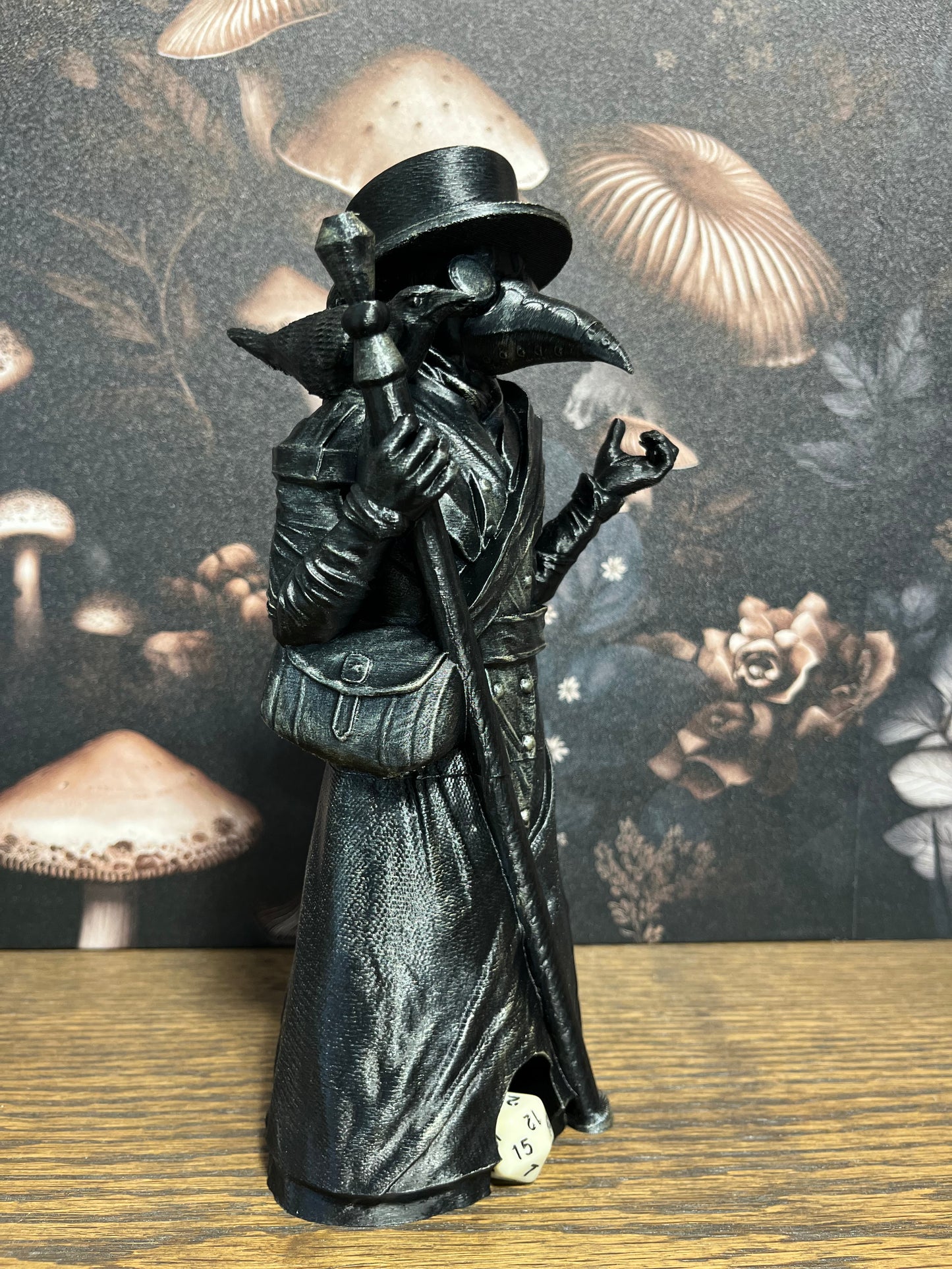 Hand Painted Plague Doctor Dice Tower (Copy)
