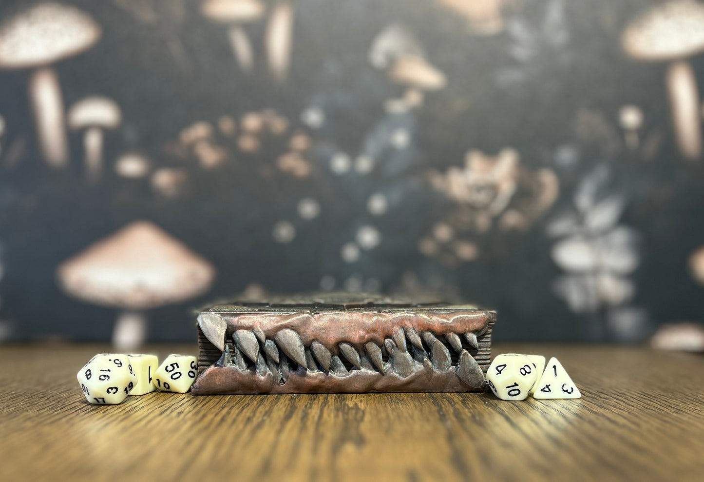 Mimic Dice Tome, Dice Tray, Miniature Storage, Roleplaying Games, DnD, Keepsake Storage Box, Jewellery Box, Custom Gift