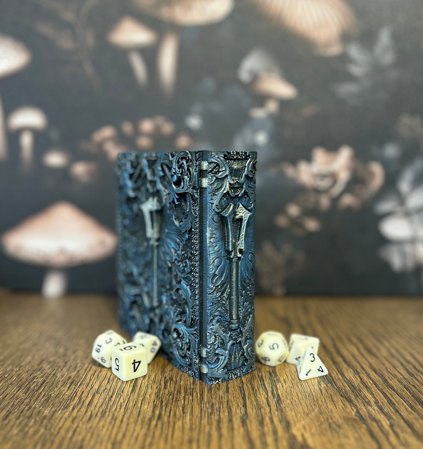 Cleric Dice Tome, Dice Tray, Miniature Storage, Roleplaying Games, DnD, Keepsake Storage Box, Jewellery Box, Custom Gift