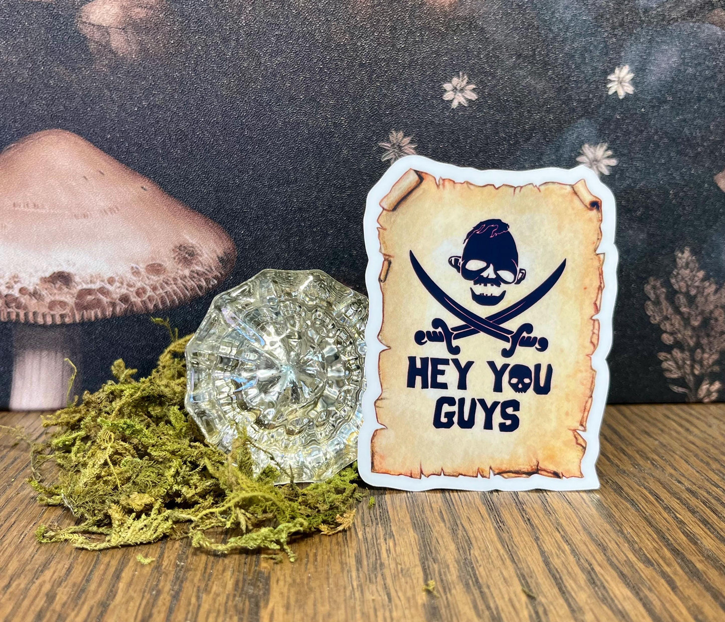 Hey, You Guys, Goonies Stickers Magnet, e-reader Kindle Sticker, Water Bottle Sticker, Laptop Sticker, Heyyy you guys