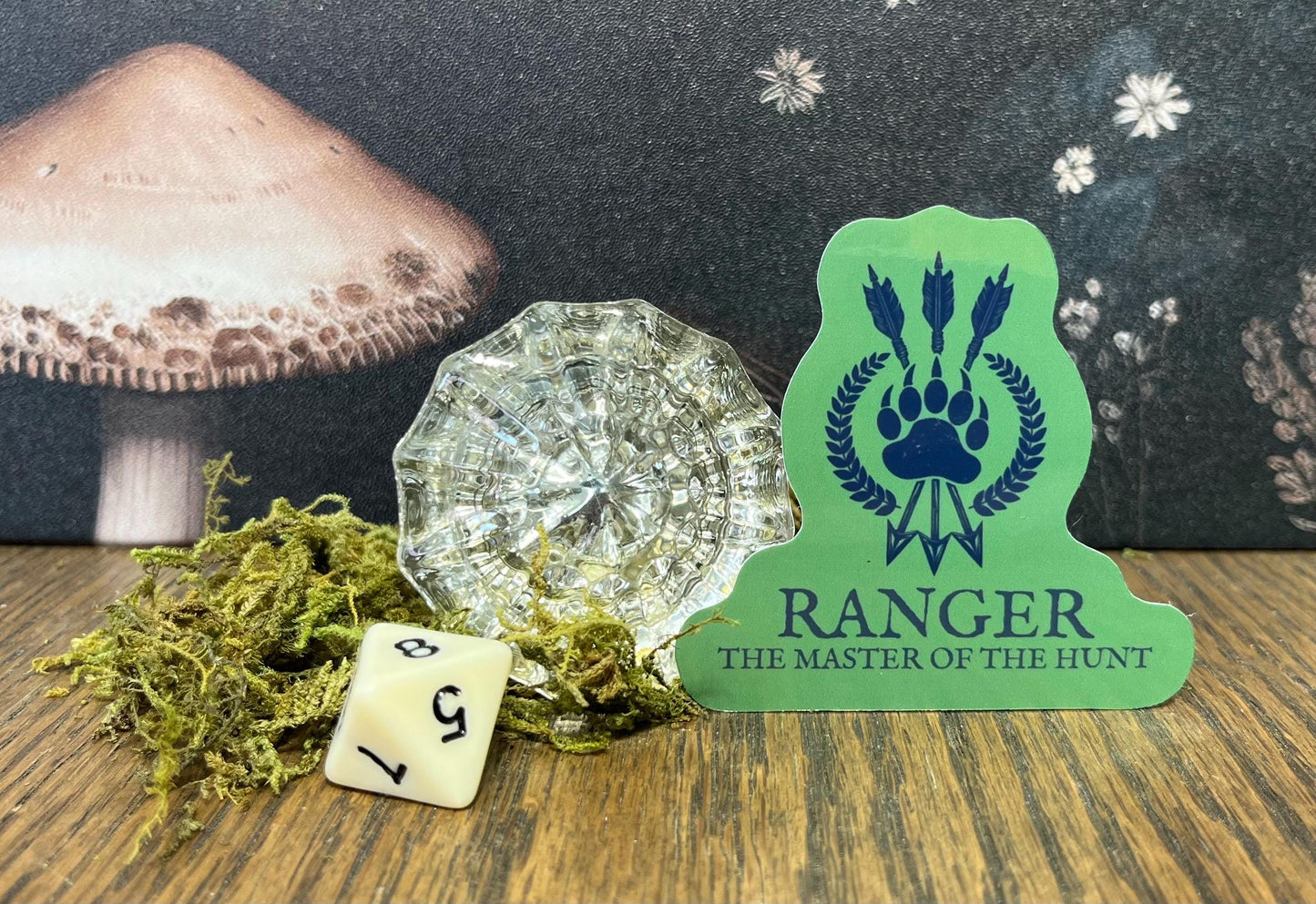 Ranger Class Sticker, Magnet, e-reader Kindle Sticker, Water Bottle Sticker, Dungeons & Dragons, DnD gift, Dnd classes