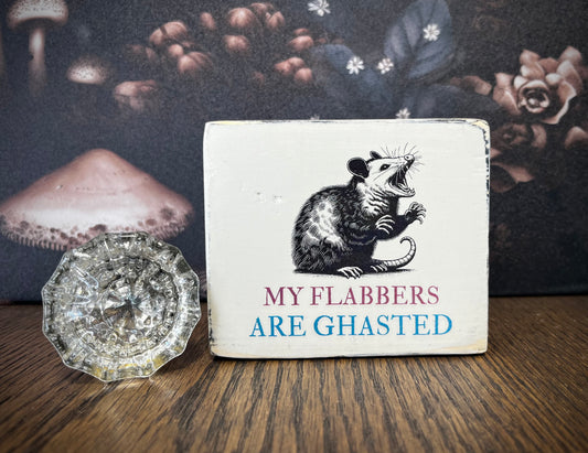 My flabbers are ghasted