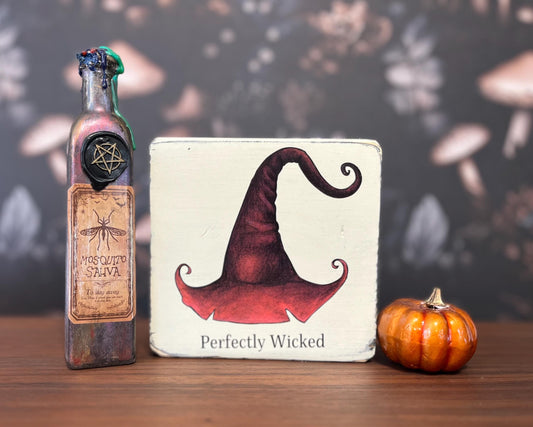 Perfectly Wicked, Decorative Block