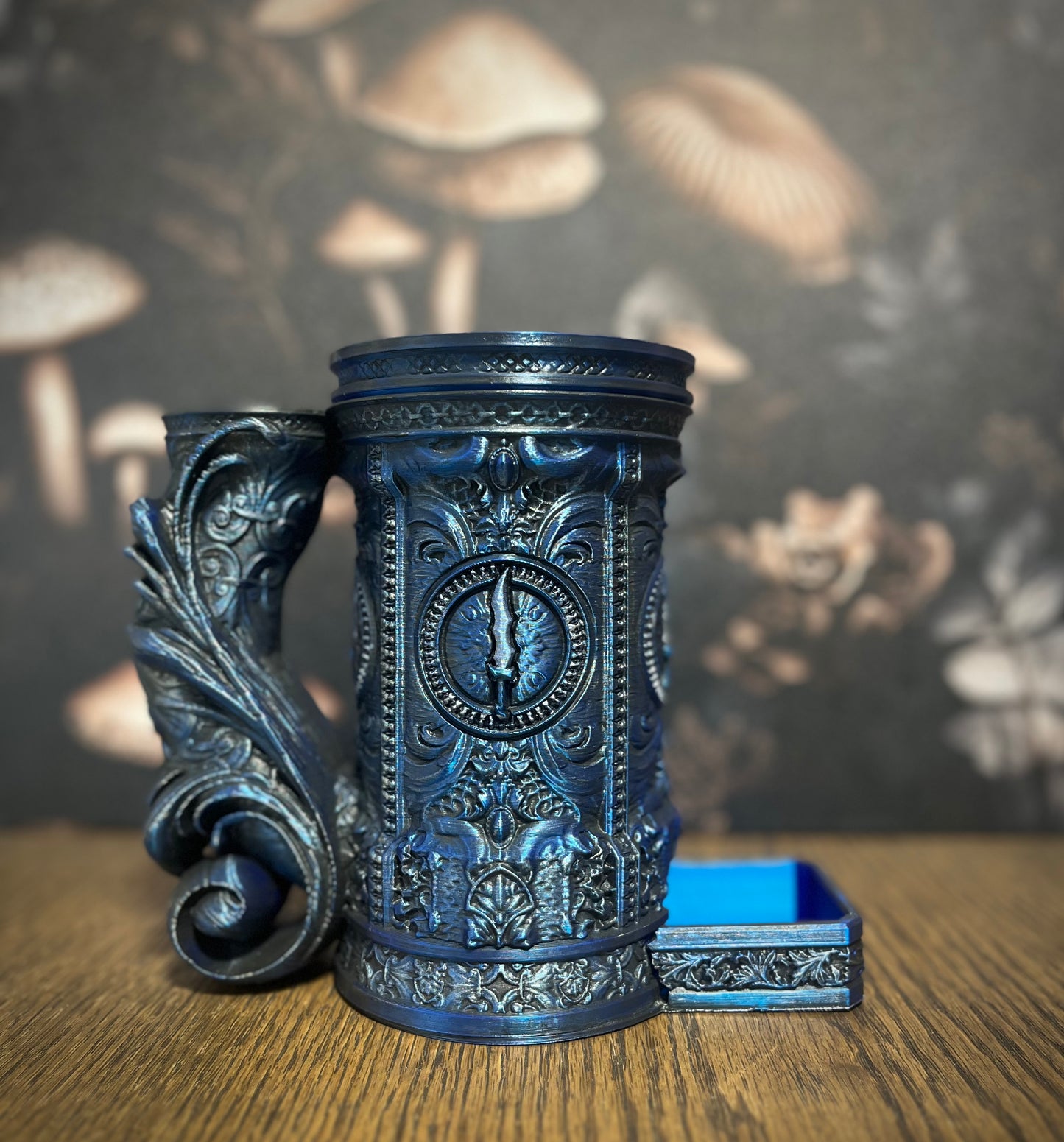 Rogue Tankard & Dice Tower, Can Holder, Dice Storage, Dice Vault