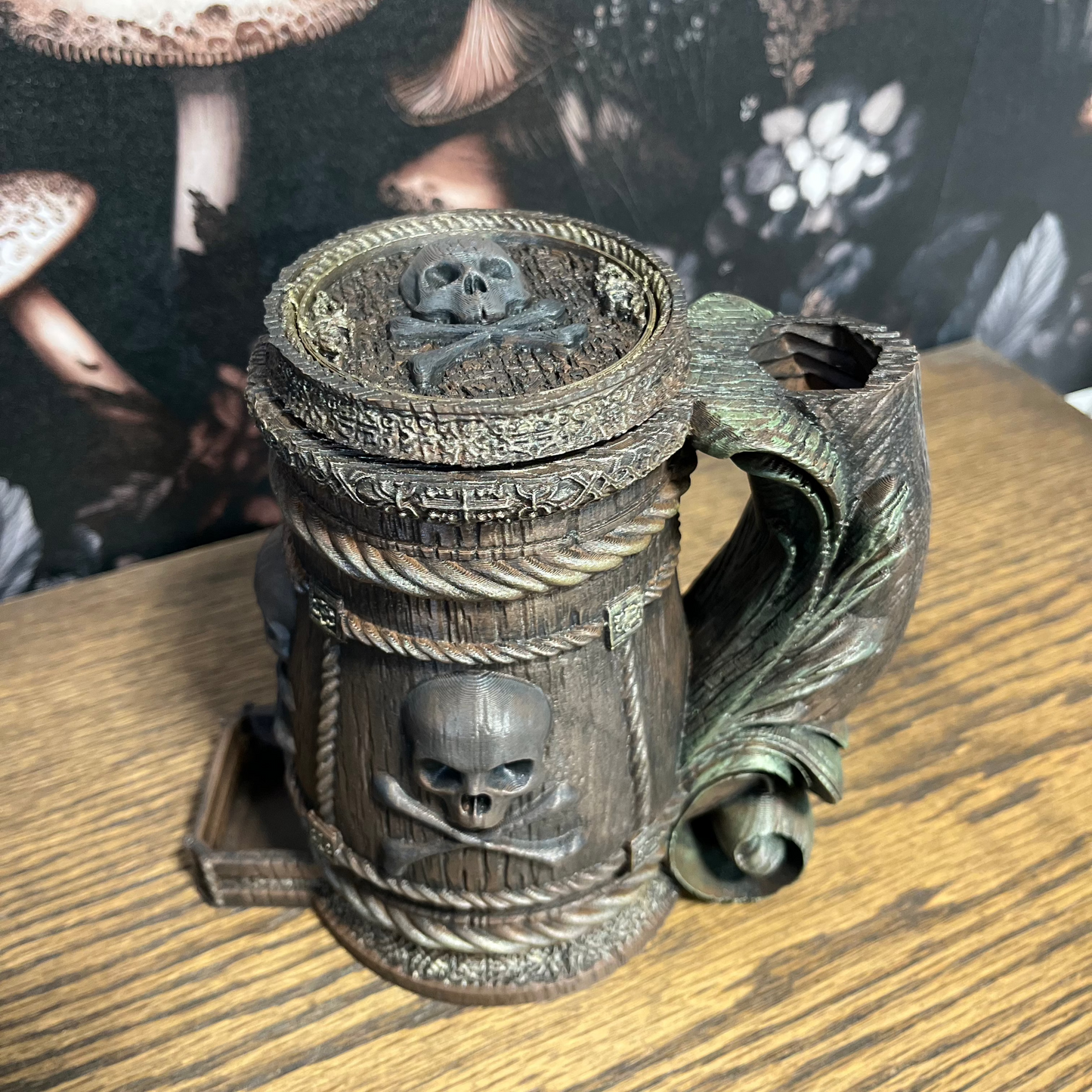 Pirate Mug & Dice Tower