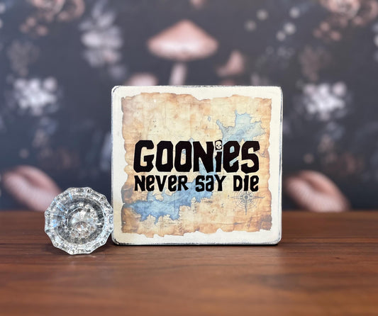 Goonies Never Say Die, Decorative Block, Goonies Movie