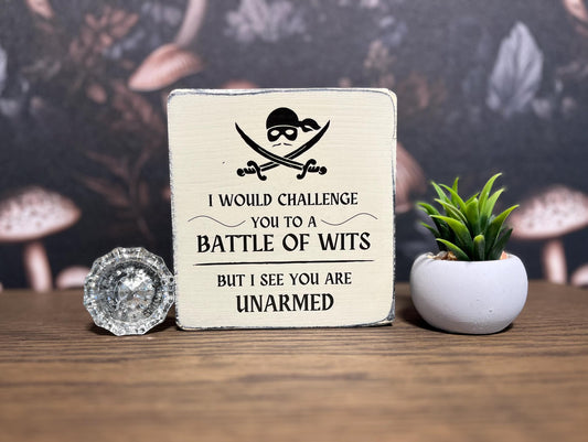 Challenge of Wits, Decorative Block, The Princess Bride Movie