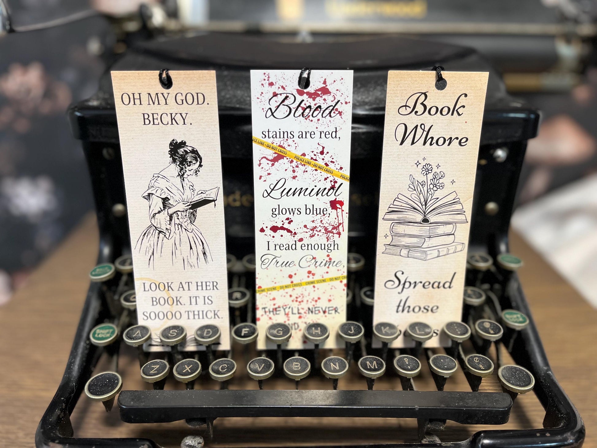 A wise woman once said, fuck this shit Bookmark, Funny Bookmark, Bookish Gift, Bookish Bookmark