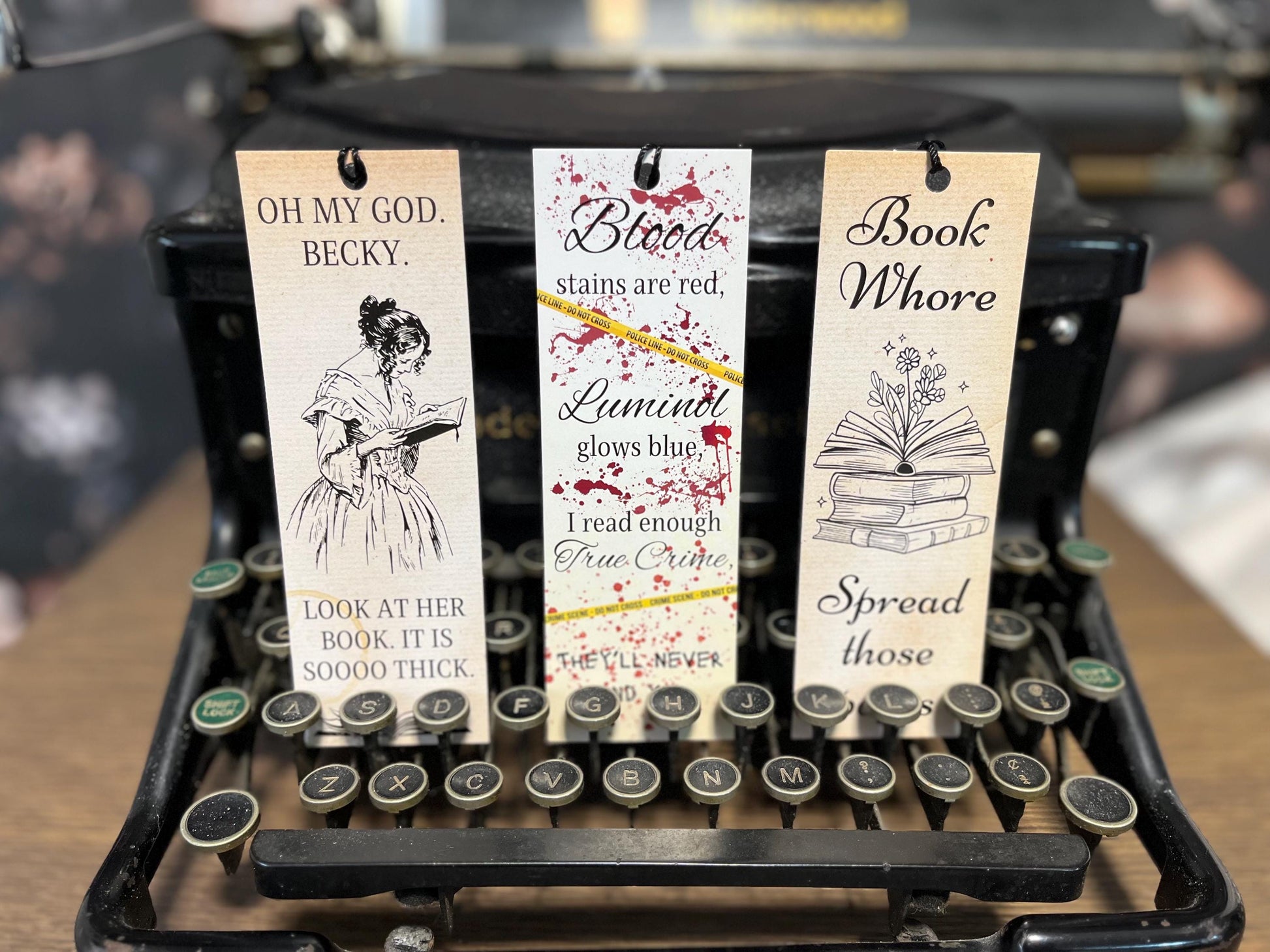 Book Whore Spread Those Pages, Bookmark, Funny Bookmark, Bookish Gift, Bookish Bookmark