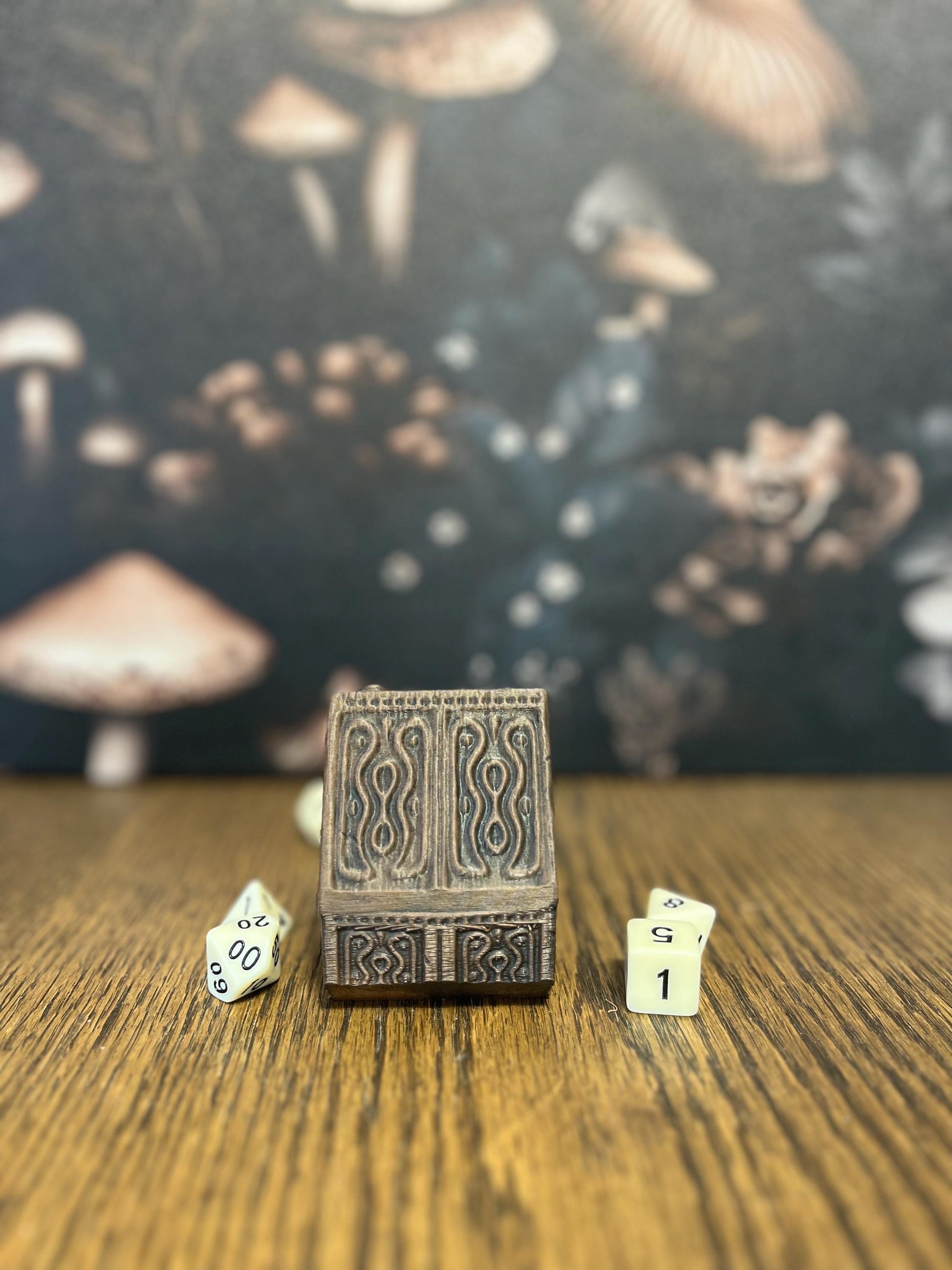 Hand Painted Mimic Dice Jail, Dice Tower, Mimic, RPG, Game night